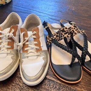 Two pairs of cole Haan  for women size 8